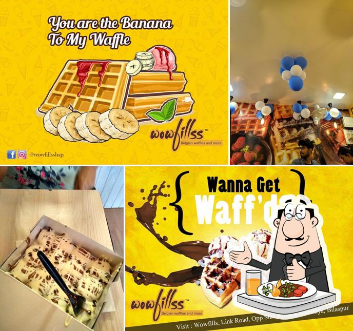 Food at Flips & Fries (earlier wowfillss)