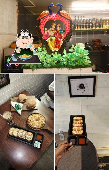 The restaurant's food and beverage
