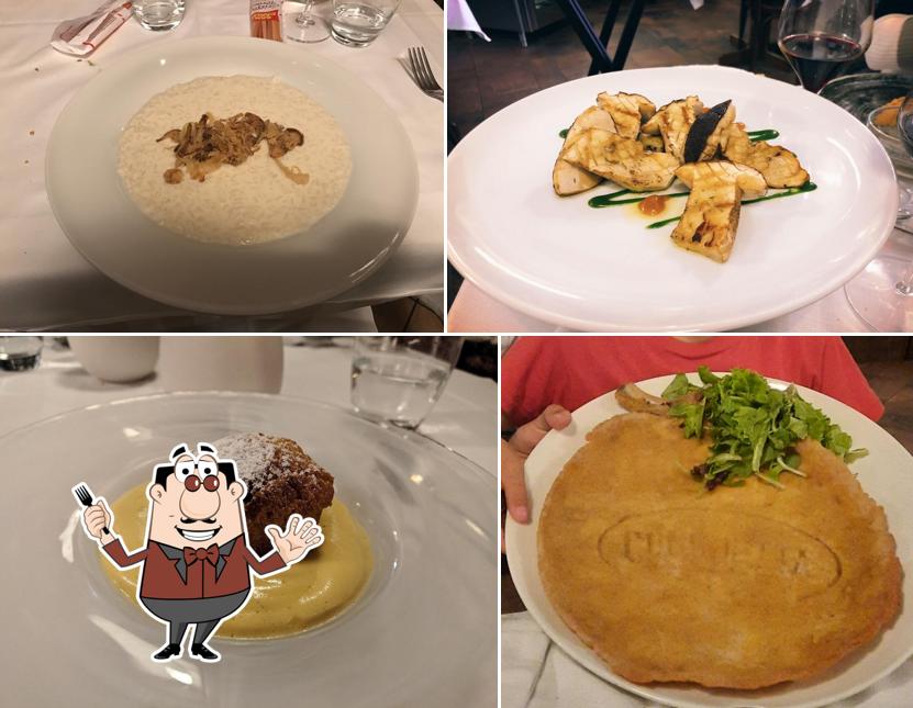 Platti al Osteria Conchetta