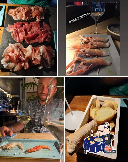 Sashimi al Osteria dai Crudi