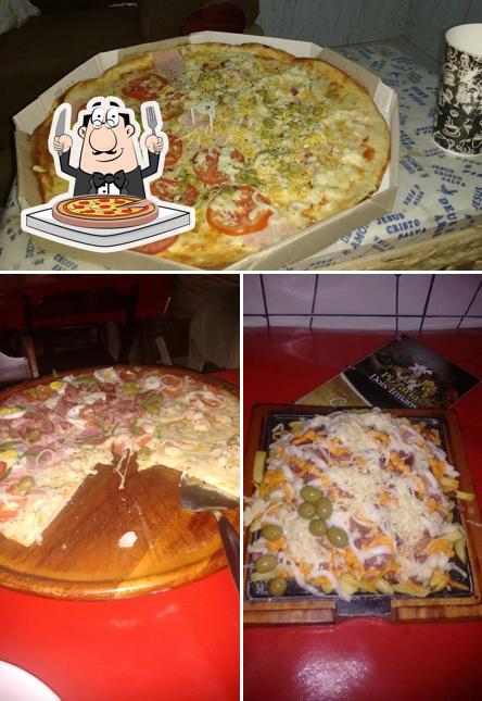 Experimente pizza no Pizzaria 2 Irmãos Km 40