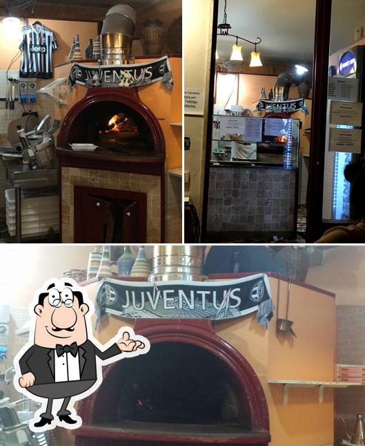 Gli interni di Pizzeria " Era L'ora"