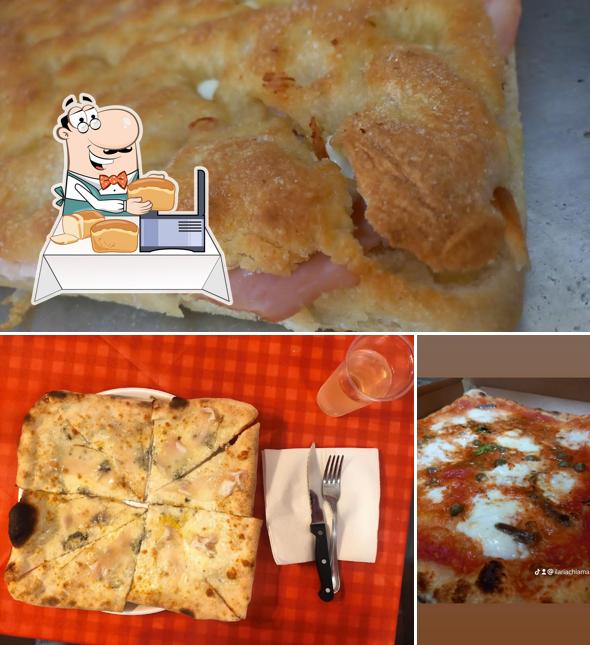 Pane all'aglio al Pizzeria La Quadrata