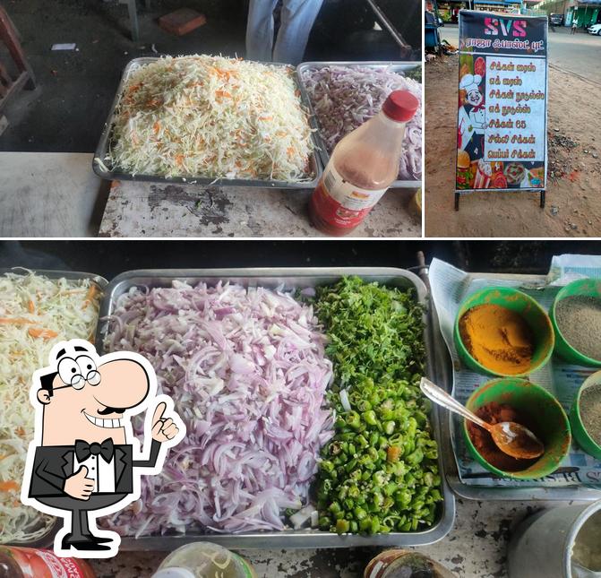 Look at the pic of SVS Raja fastfood
