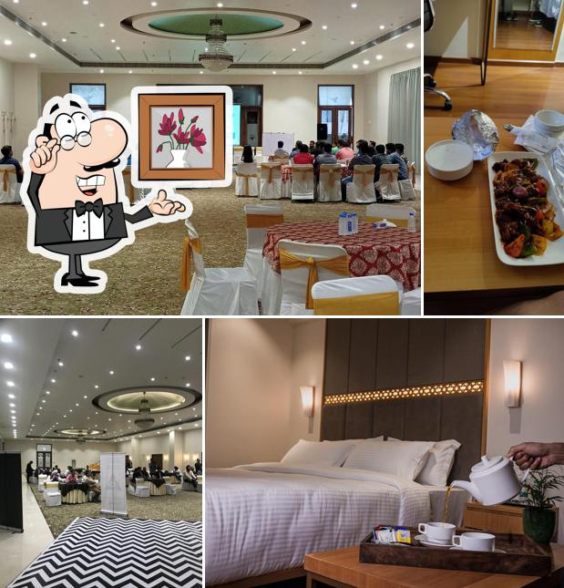 The interior of Safal Retreat