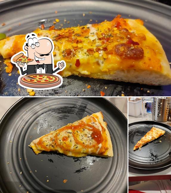 Get pizza at William John's Pizza, Morbi