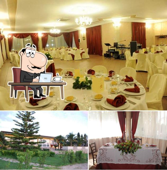 Questa è la immagine che raffigura la interni e esterno di Ristorante San Rocco