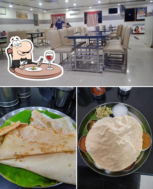 The restaurant's food and interior