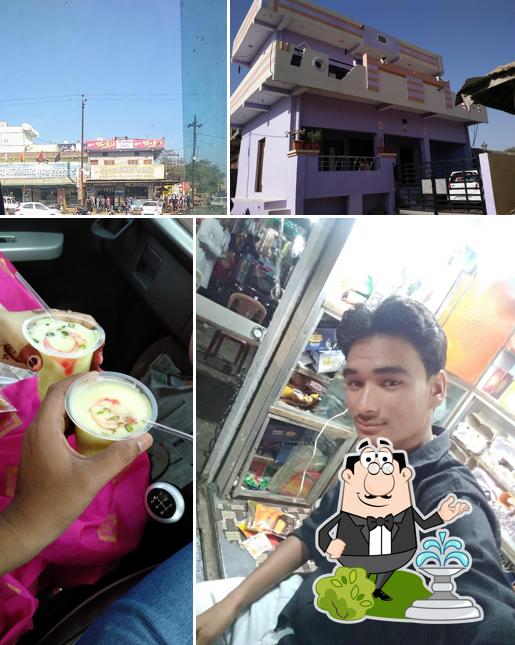 Take a look at the photo showing exterior and food at Avantika Bhojnalay And Restaurant