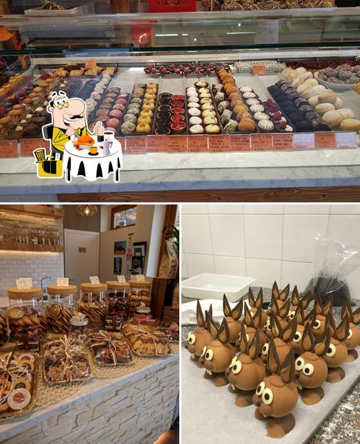 Platti al Pasticceria Lucian