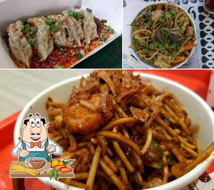 Spaghetti bolognese at Chinese Wok