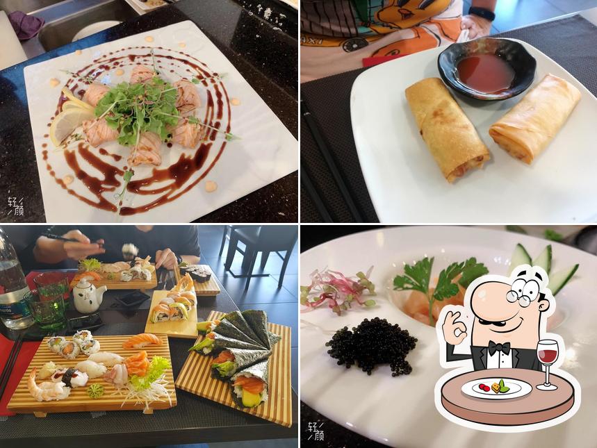 Platti al Ej Ristorante Giapponese