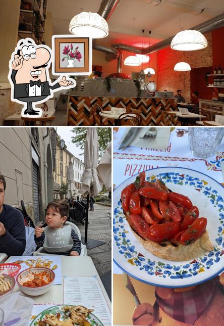 Gli interni di Pizzium