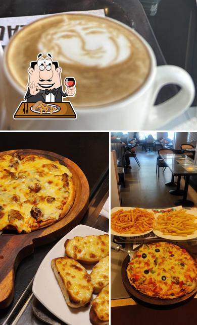 Get pizza at Barista Cafe Pahalgam