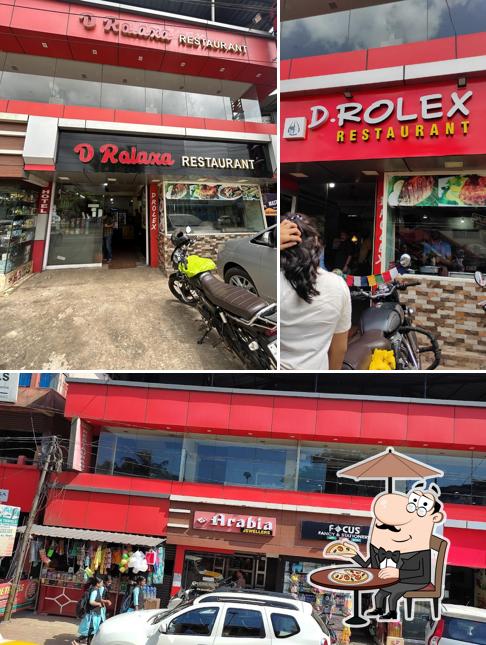 Check out how D ROLAXA RESTAURANT looks outside