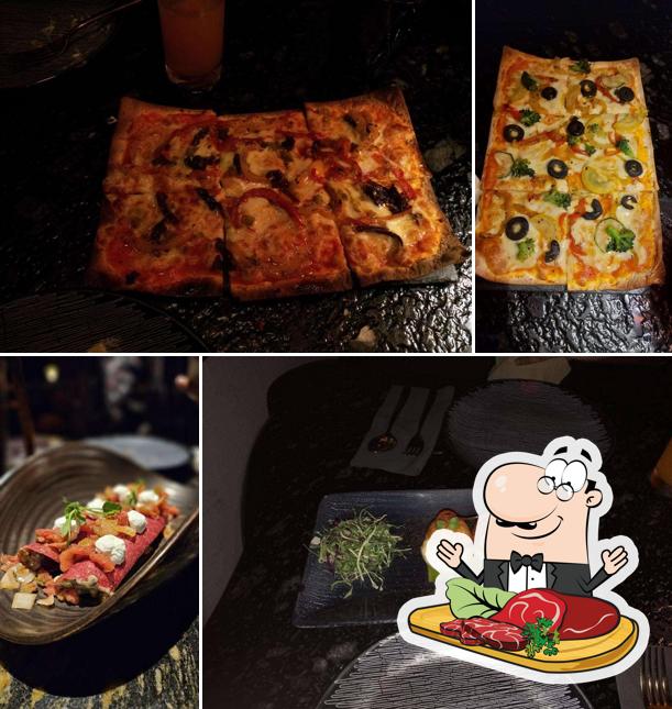 Beef carpaccio at Darlings