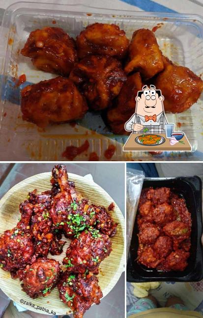 Chicken wings at Dragon Flames Patna