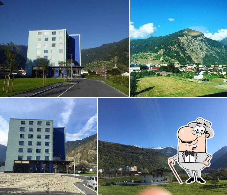 Gli esterni di Martigny Boutique Hotel