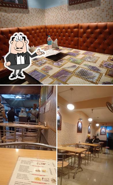 The interior of OLD DELHI GRILLZZ