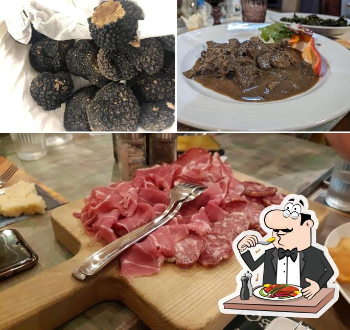 Cibo al Osteria dal povero Lele