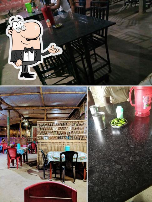 The interior of Rana Dhaba