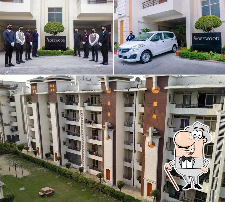 Enjoy the view outside Rosewood Apartment Hotel - Pantnagar