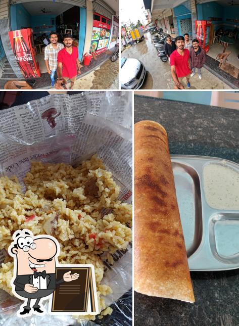 The photo of exterior and food at Ruchi Darshini