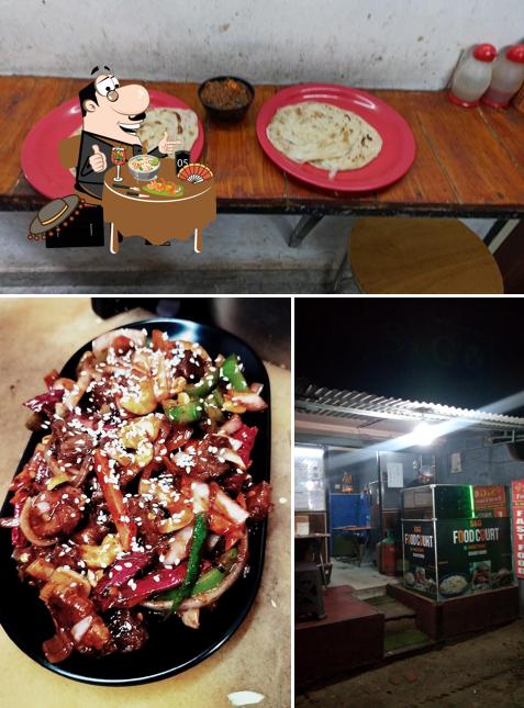Among various things one can find food and interior at S&G FOOD COURT