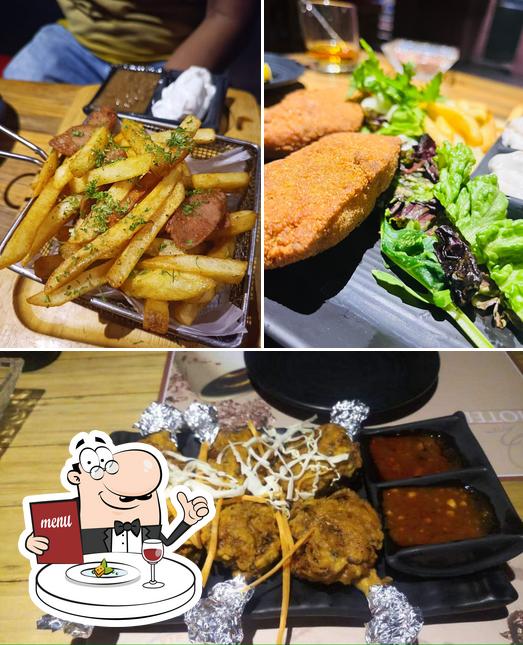 Meals at The Drunken Monkey (O2 Hotel)