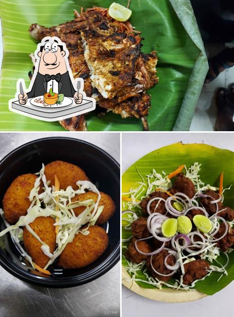 Food at The Flame Kitchen