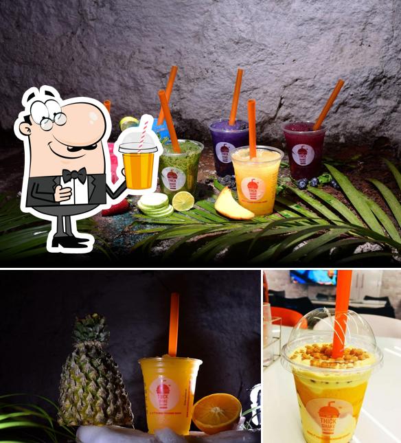 The Thickshake Factory offers a selection of beverages