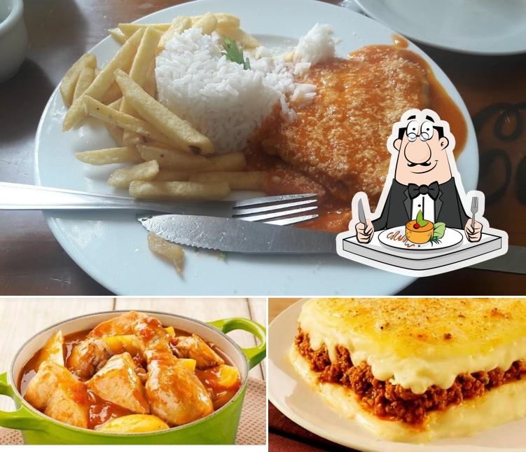 Comida em Espaço Restaurante