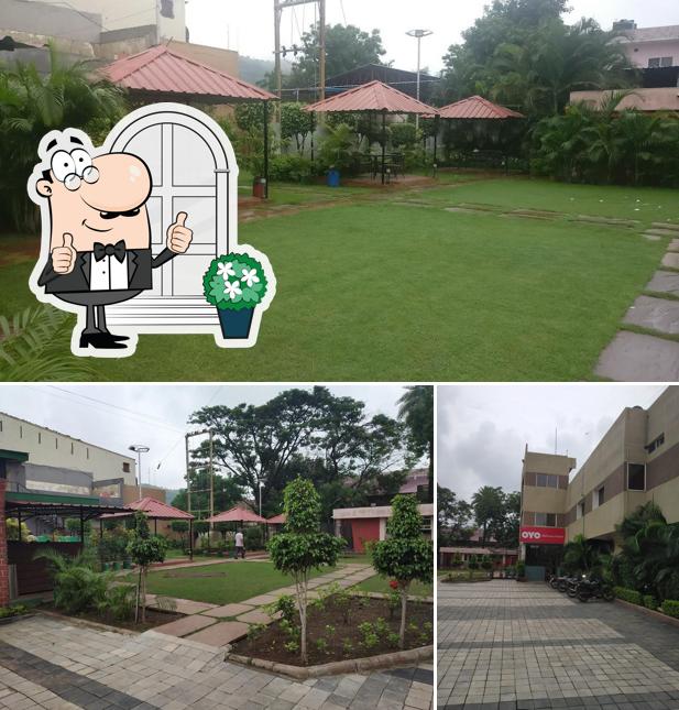 Enjoy the view outside Abhinav Hotel