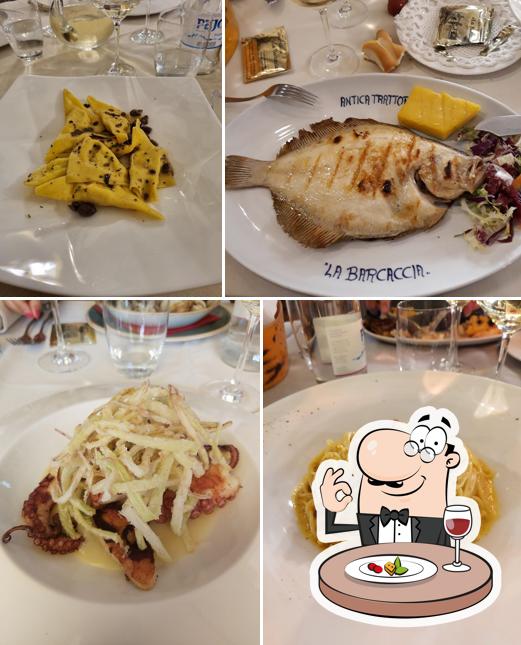 Cibo al Antica Trattoria La Barcaccia