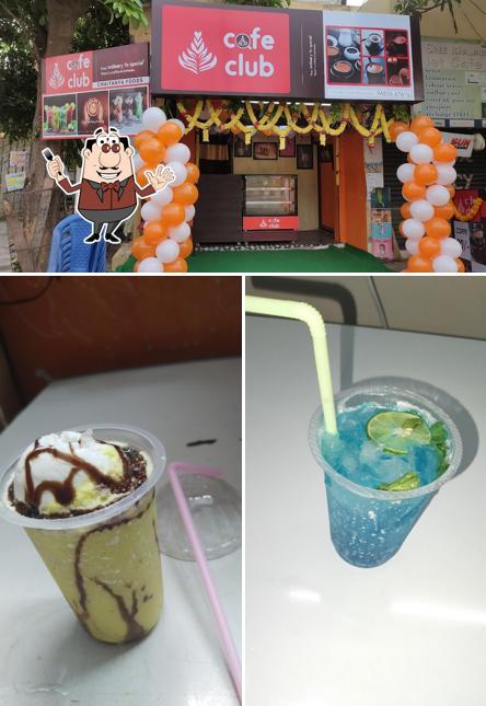 Food at Cafe Club