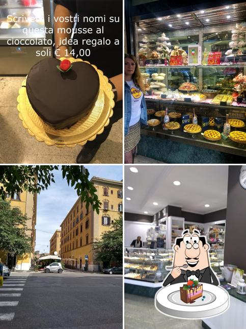 Torta al cioccolato al Caffè Italia