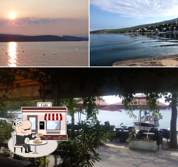 Goditi la vista dagli esterni di Caffe bar-buffet BISER