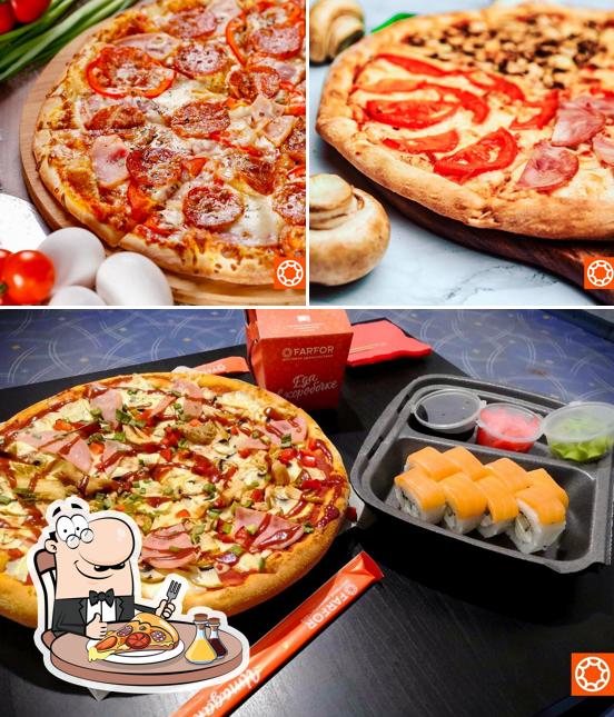 Essayez des pizzas à Farfor