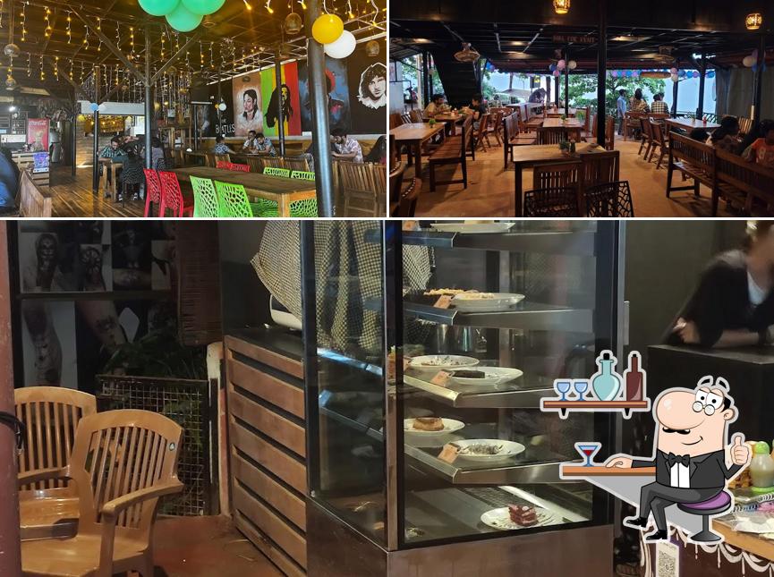 Take a seat at one of the tables at Gods Own Country Kitchen