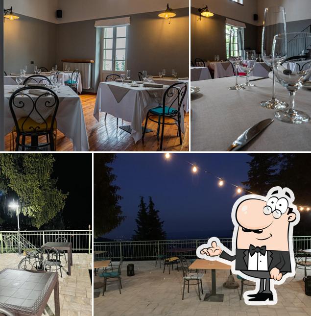 Gli interni di La Villa 840 Restaurant