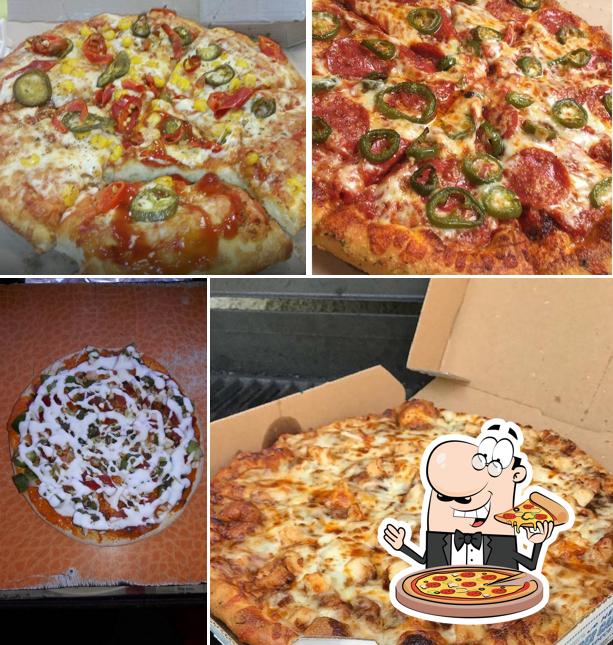 Pick various variants of pizza