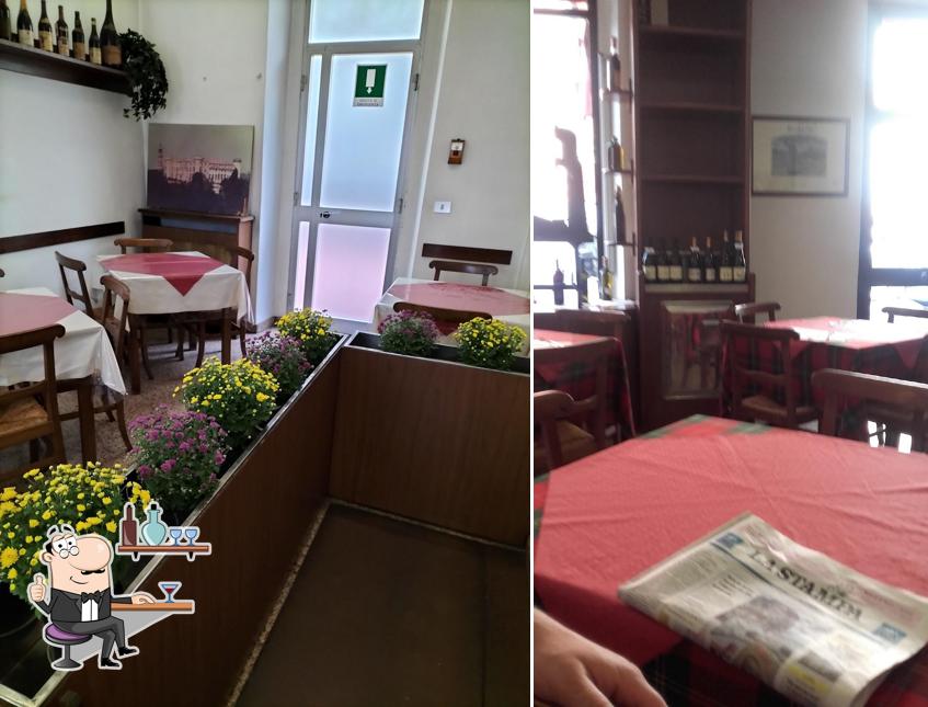 Gli interni di Trattoria Nebiolo Luigi