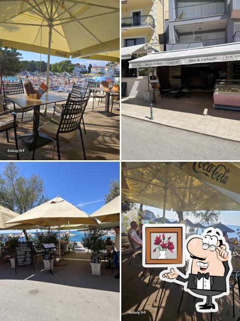 Gli interni di Noémie Bar & Kitchen