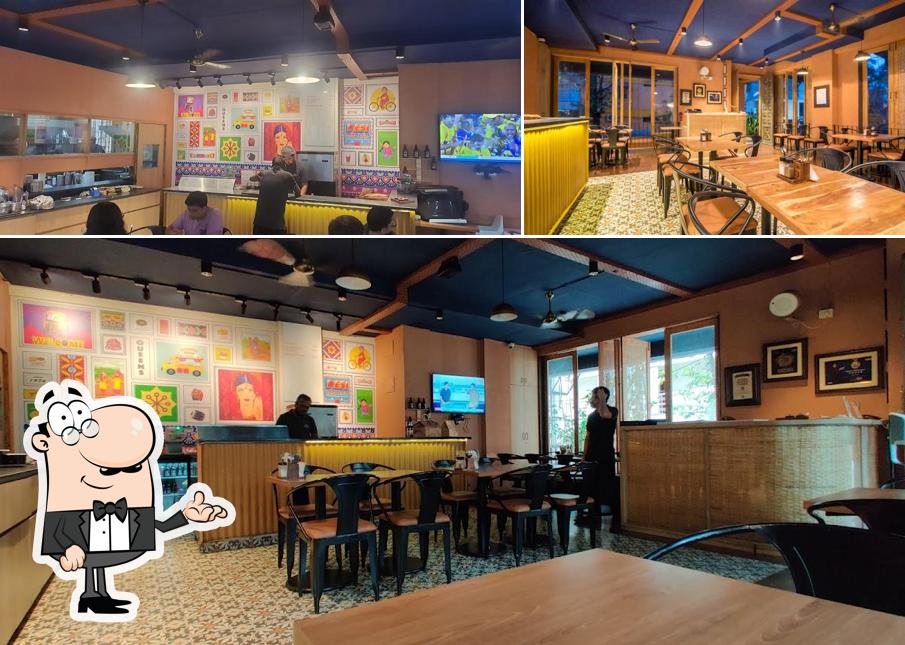 The interior of Queens Restaurant