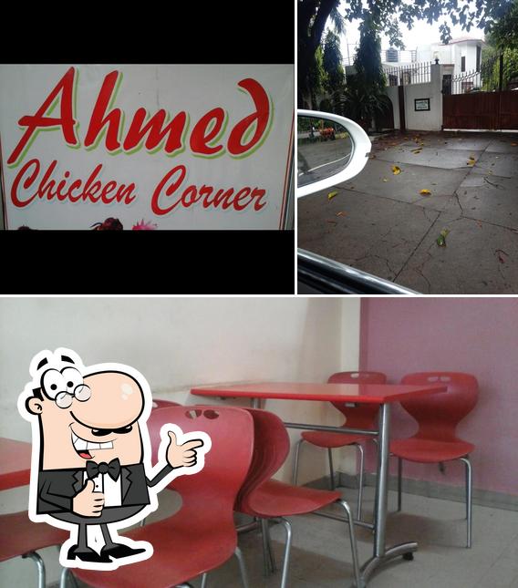 See this picture of Ahmed Chicken Corner