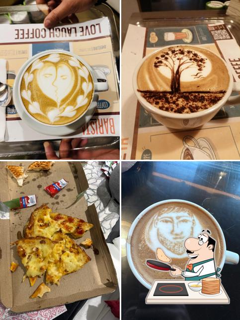 Pancakes at Barista Cafe Pahalgam