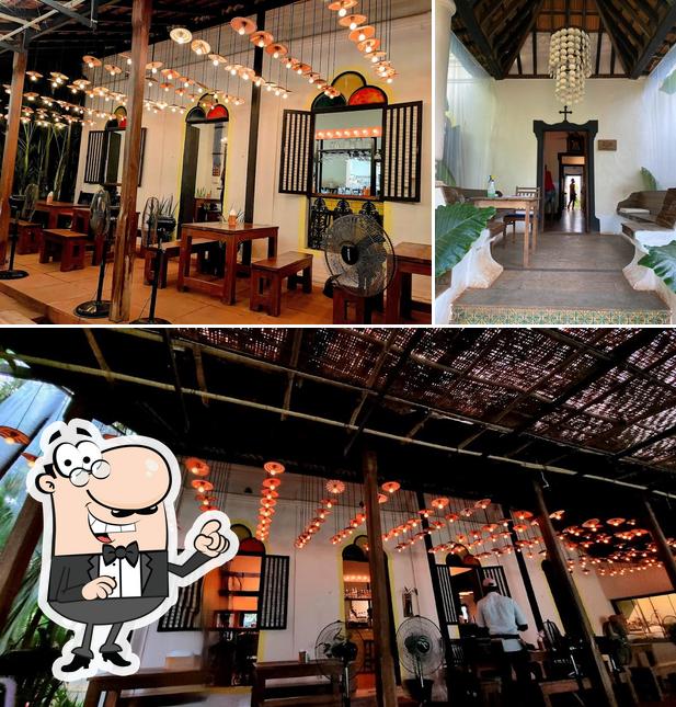 The interior of Burger Factory Nerul