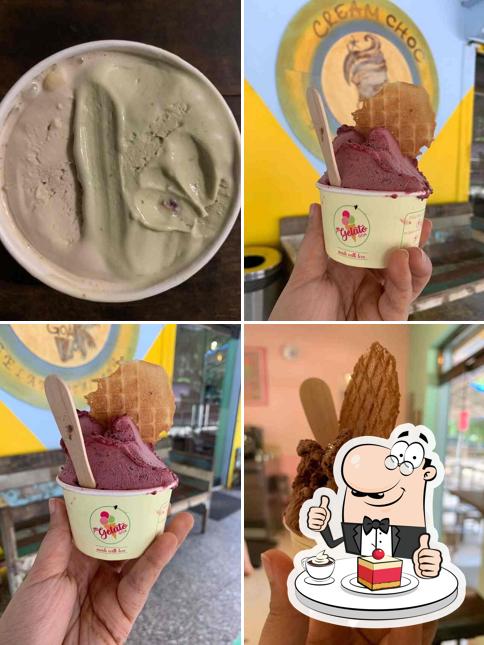 Cream Choc Gelato serves a number of desserts