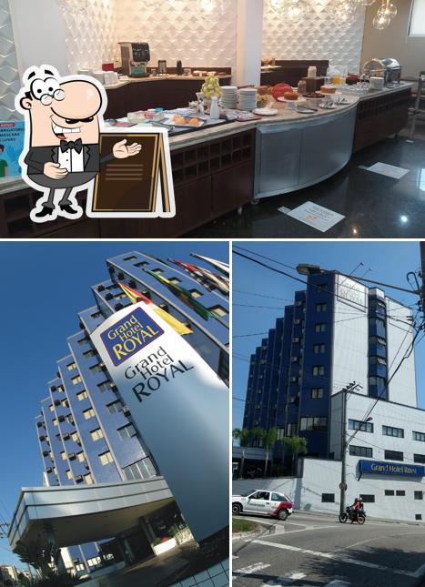 Entre diferentes coisas, exterior e comida podem ser encontrados a Grand Hotel Royal Sorocaba by Atlantica