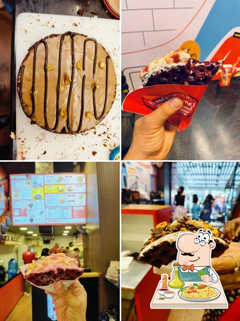 Food at Great Britain Waffle NIBM Pune